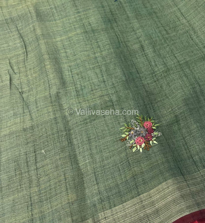 French Knot - Tissue Saree -  VVLFN001