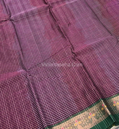 Dhaka Cotton Saree - VVDCS001