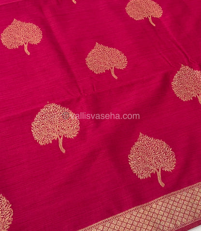 Banarasi - Heritage Silk - Semi Kathan Silk - Pink Shade - VVBHS007