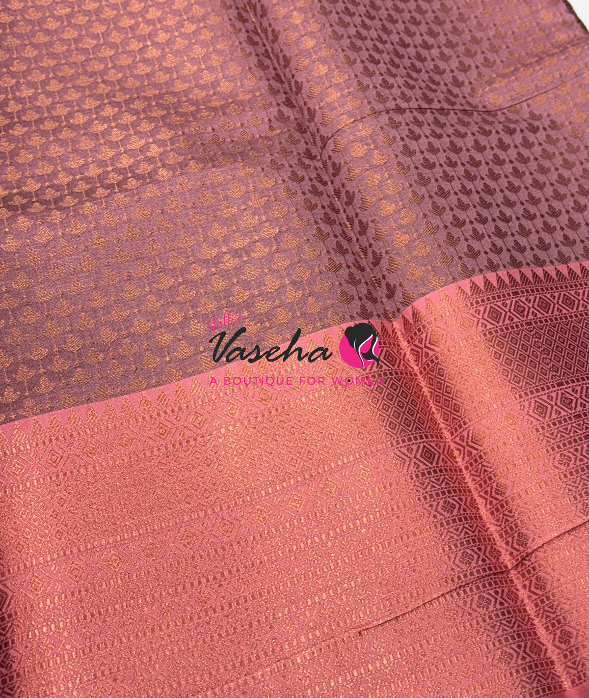 30% less - Offer Saree - Semi Banarasi Saree - VVDS008