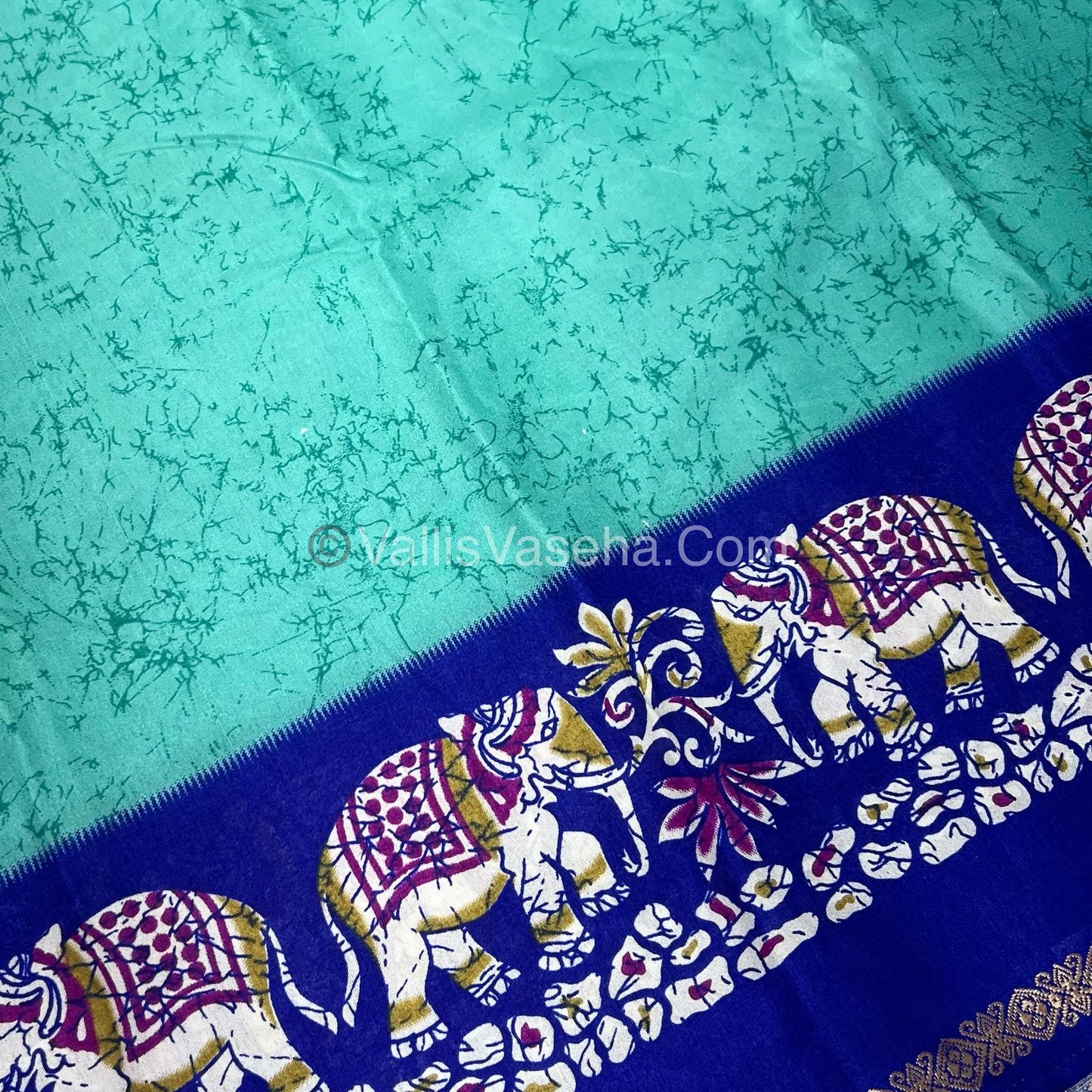 Budget Friendly Sarees - Casual Wear Sarees - Crackle Silk - VVCS002