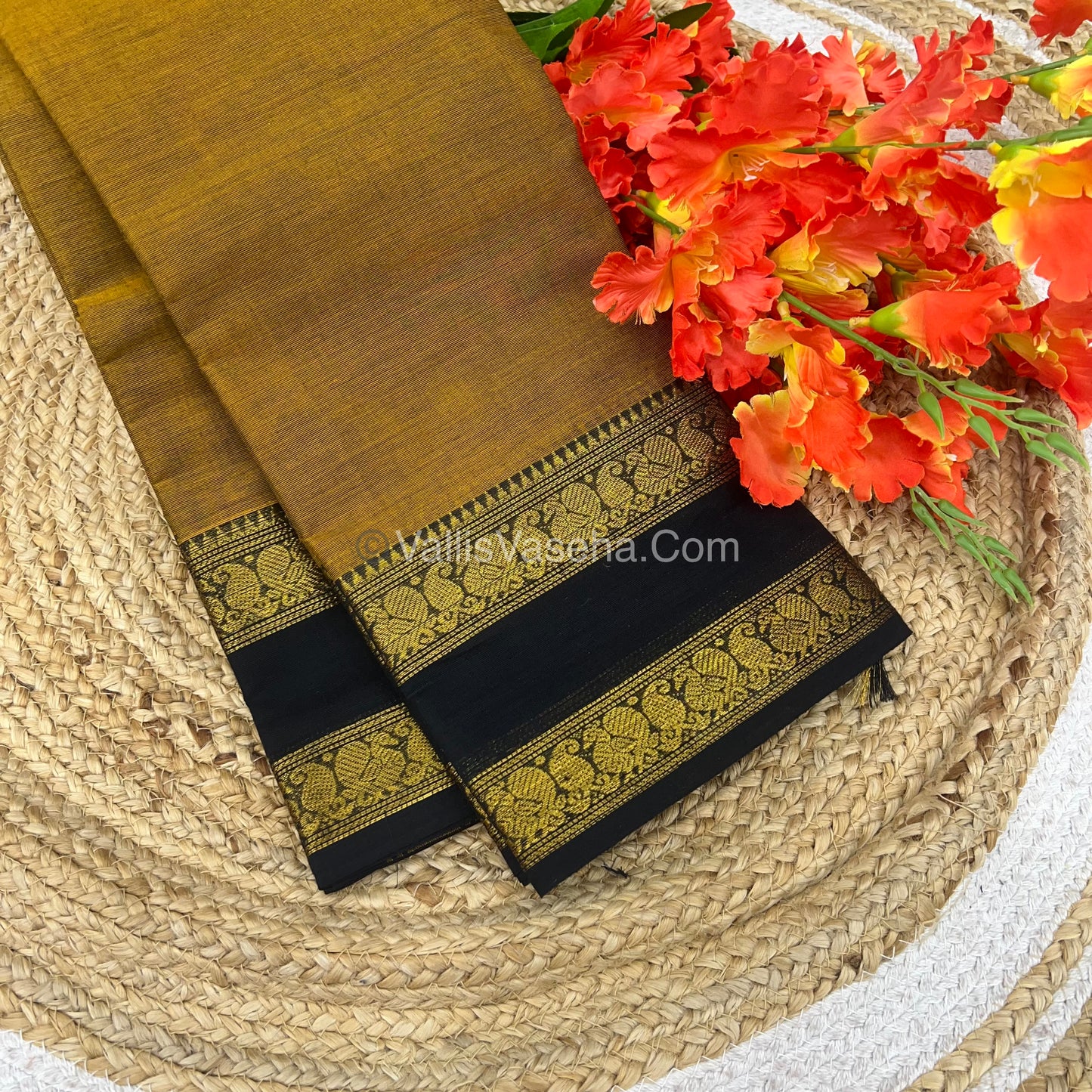 Kanchi Cotton Saree - VVKCS016