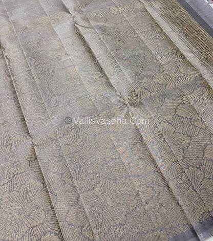 Half Mix - Pure Soft Silk Saree - VVPSS044