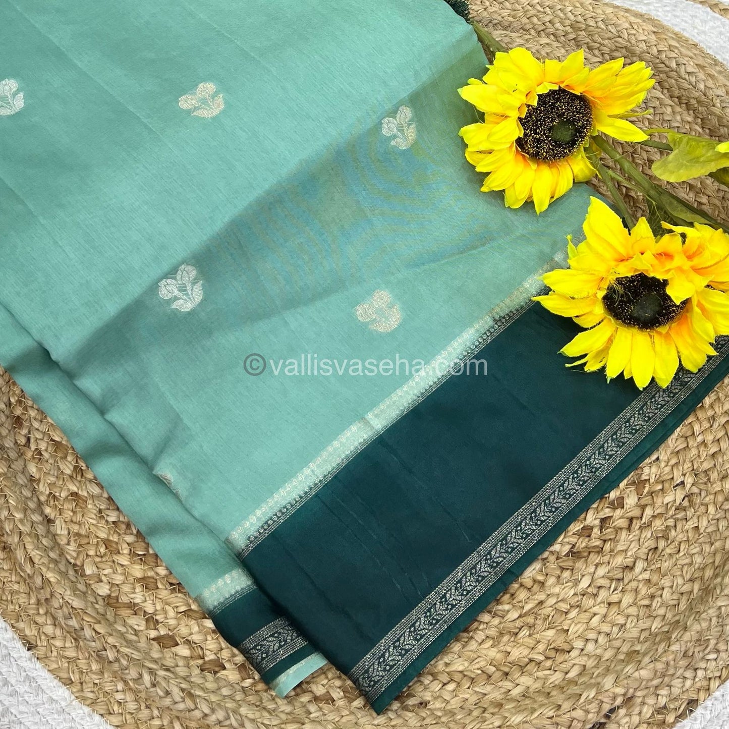 Russian Viscose - Premium Viscose Saree - Retta Petta Border- VVRVS002