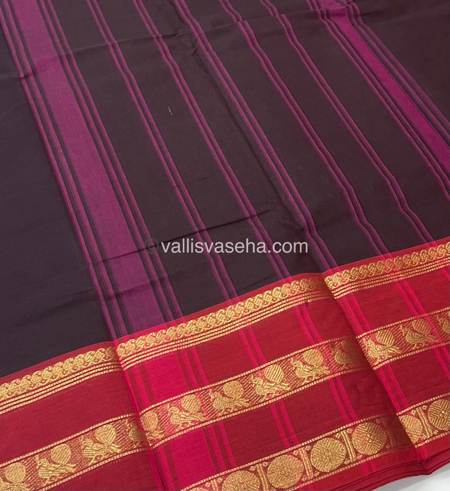 Kanchi Cotton Saree - VVKCS009
