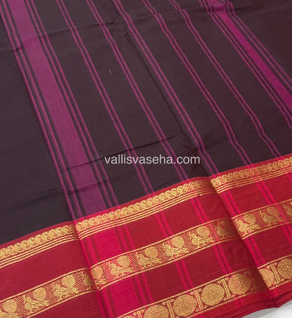 Kanchi Cotton Saree - VVKCS009