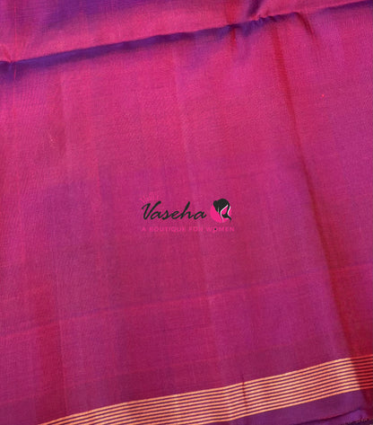 Pure Soft Silk Saree  - Small Pazhum Pazhamum Checks - VVPSS159
