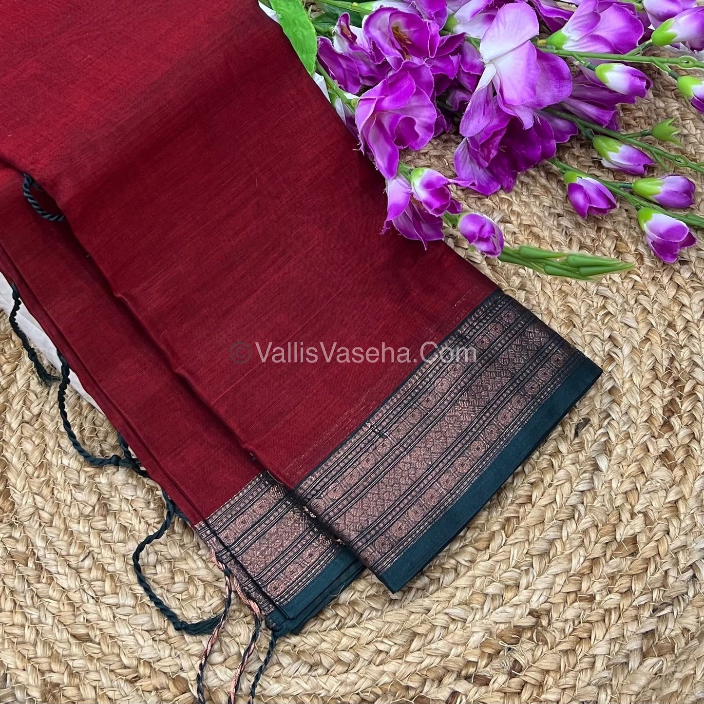 Dhaka Cotton Saree - VVDCS001
