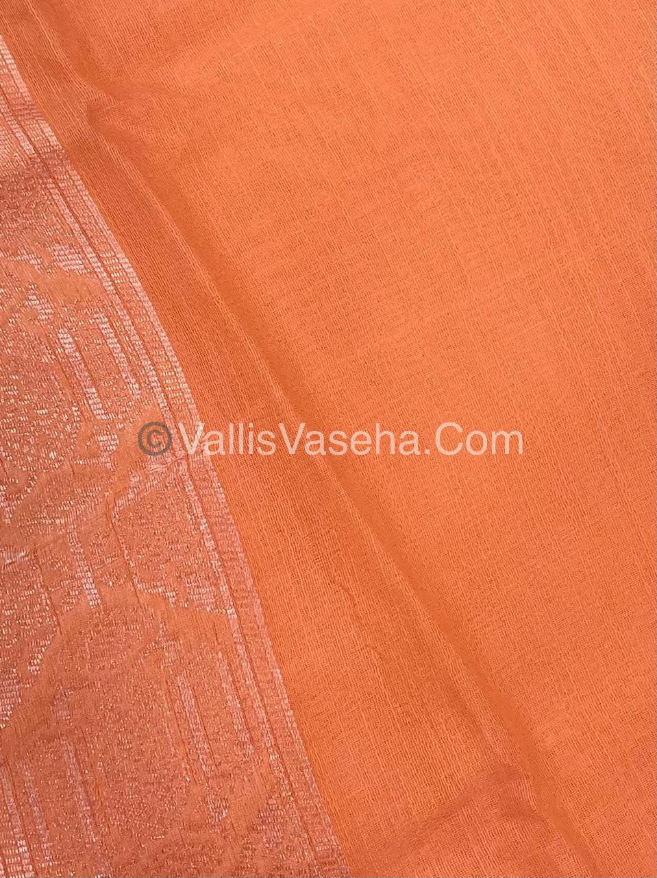 Fancy Saree - Mixed Variety -Orange Shade - VVFBS003
