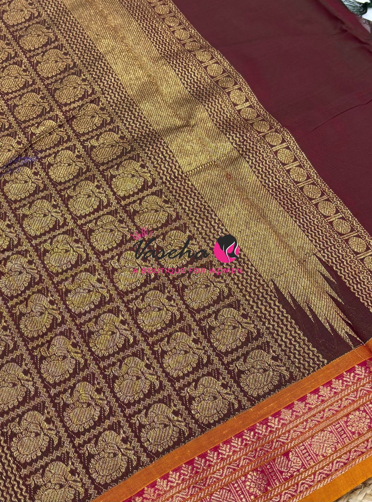 Premium - 120 counts - Kanchi Cotton Saree - VVKCS021