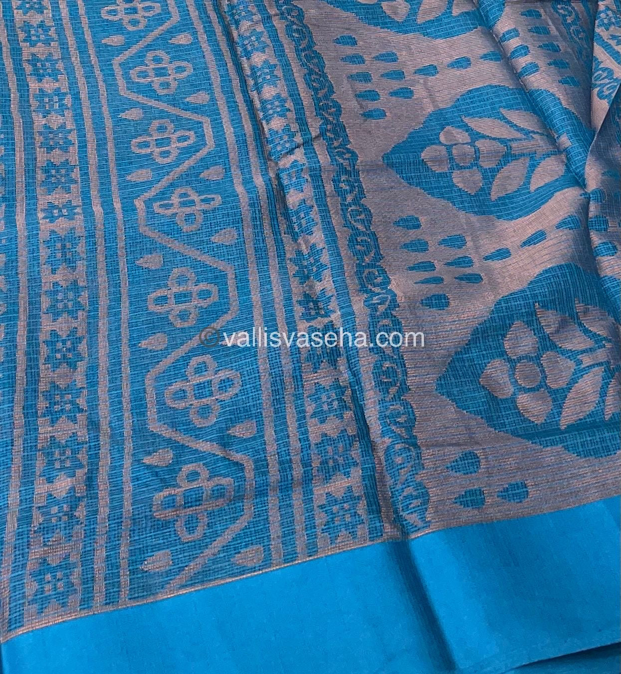 Mixed Cotton Brasso Saree - VVBS001