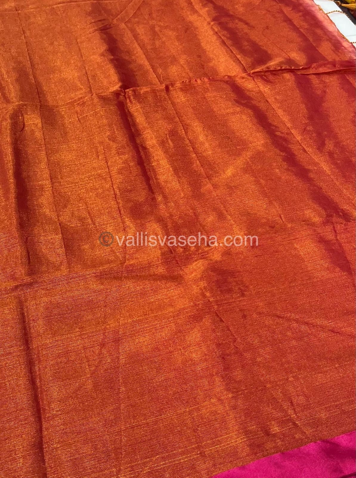 Khadi Tissue Sarees - Budget Friendly  - VVKTS002