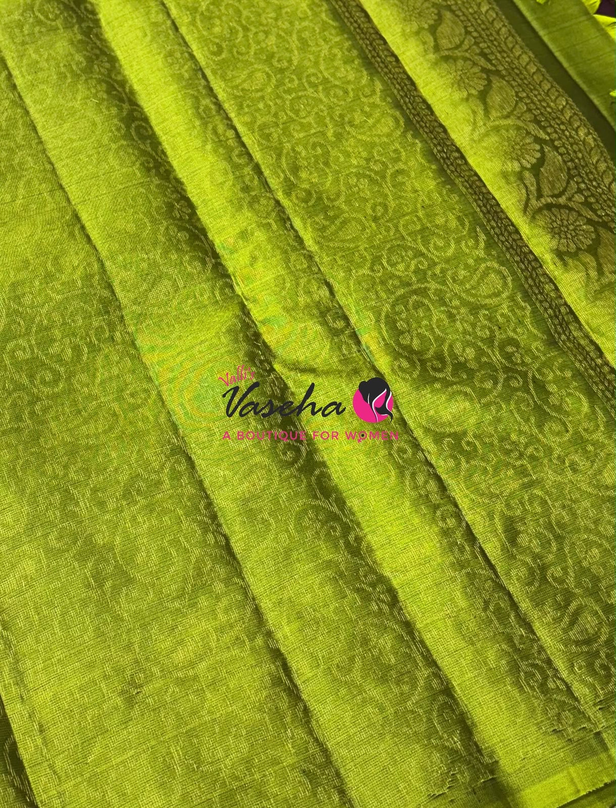 Half Mix - Pure Soft Silk Saree - VVPSS155