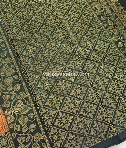 Half Mix - Pure Soft Silk Saree - VVPSS040