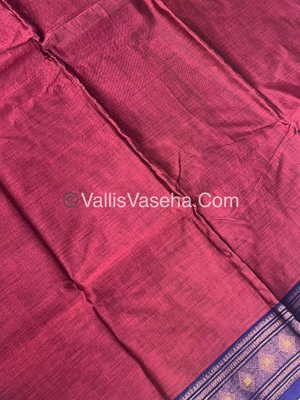 Dhaka Cotton Saree - VVDCS002