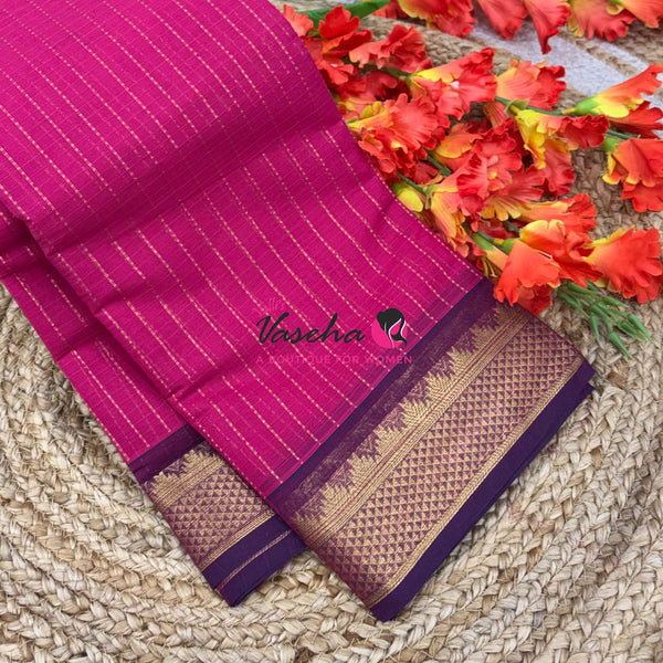 Kanchi Cotton Saree - VVKCS027