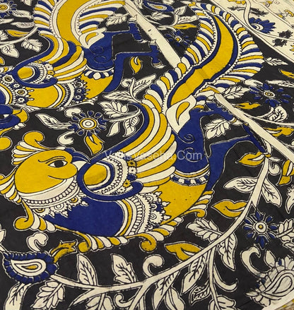 Pure Kalamkari Cotton Saree - VVPKC002