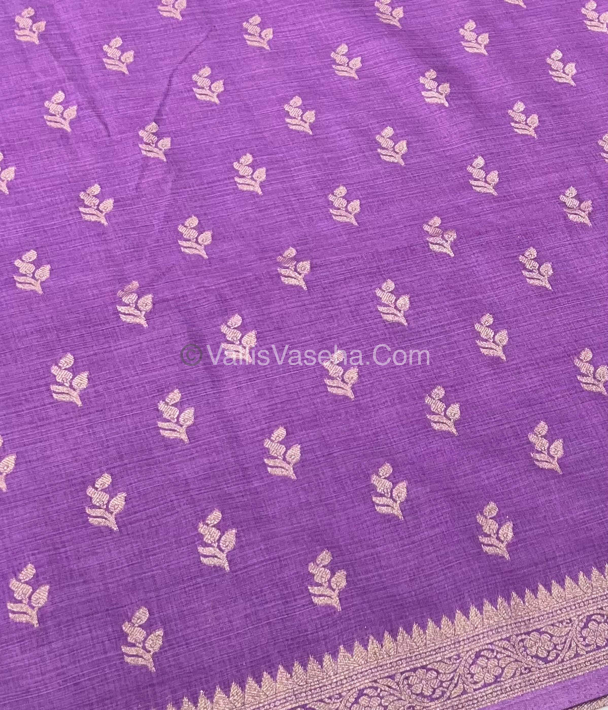 Banarasi - Heritage Silk - Semi Kathan Silk - Lavender Shade - VVBHS003