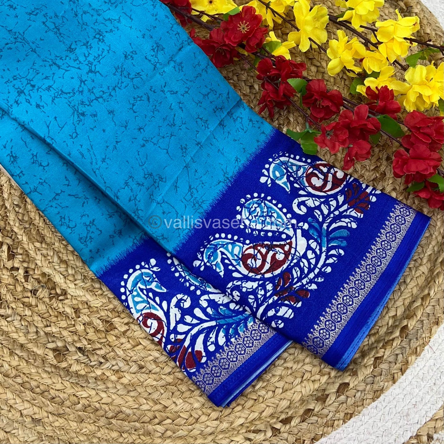 Budget Friendly Sarees - Casual Wear Sarees - Crackle Silk - VVCS001