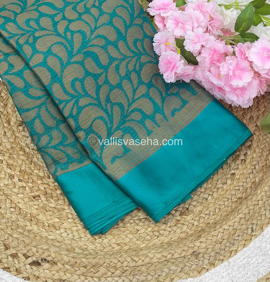 Mixed Cotton Brasso Saree - VVBS001