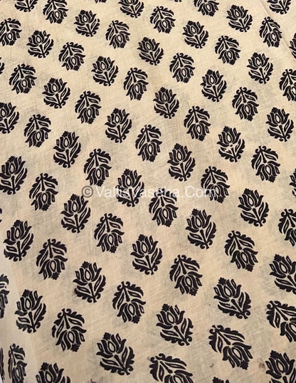 Pure Kalamkari Cotton Saree - VVPKC001