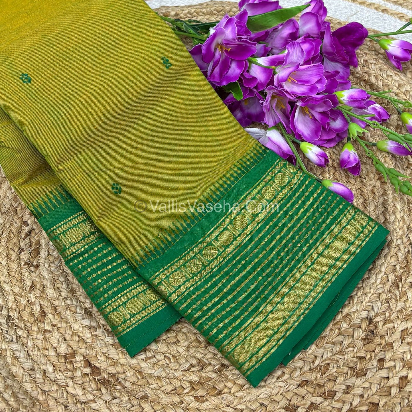 Kanchi Cotton Saree - VVKCS017