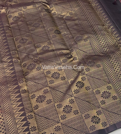 Half Mix - Pure Soft Silk Saree - VVPSS030