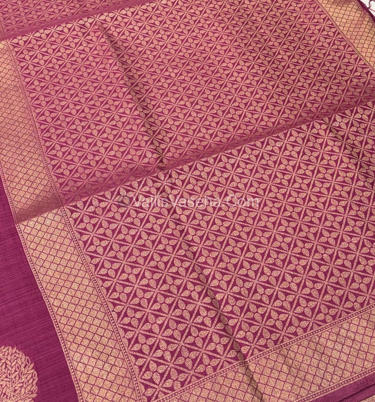 Banarasi - Heritage Silk - Semi Kathan Silk - Light Pink  Shade - VVBHS007
