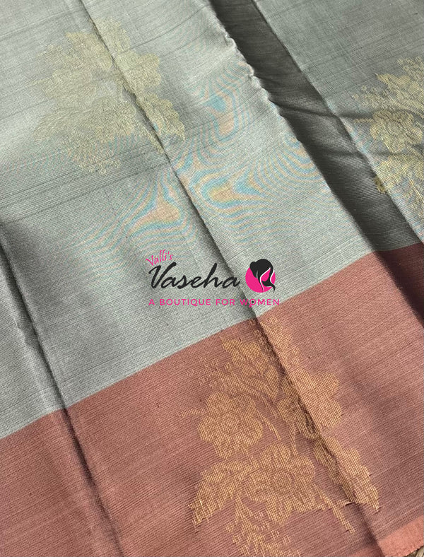 Half Mix - Pure Soft Silk Saree - VVPSS104