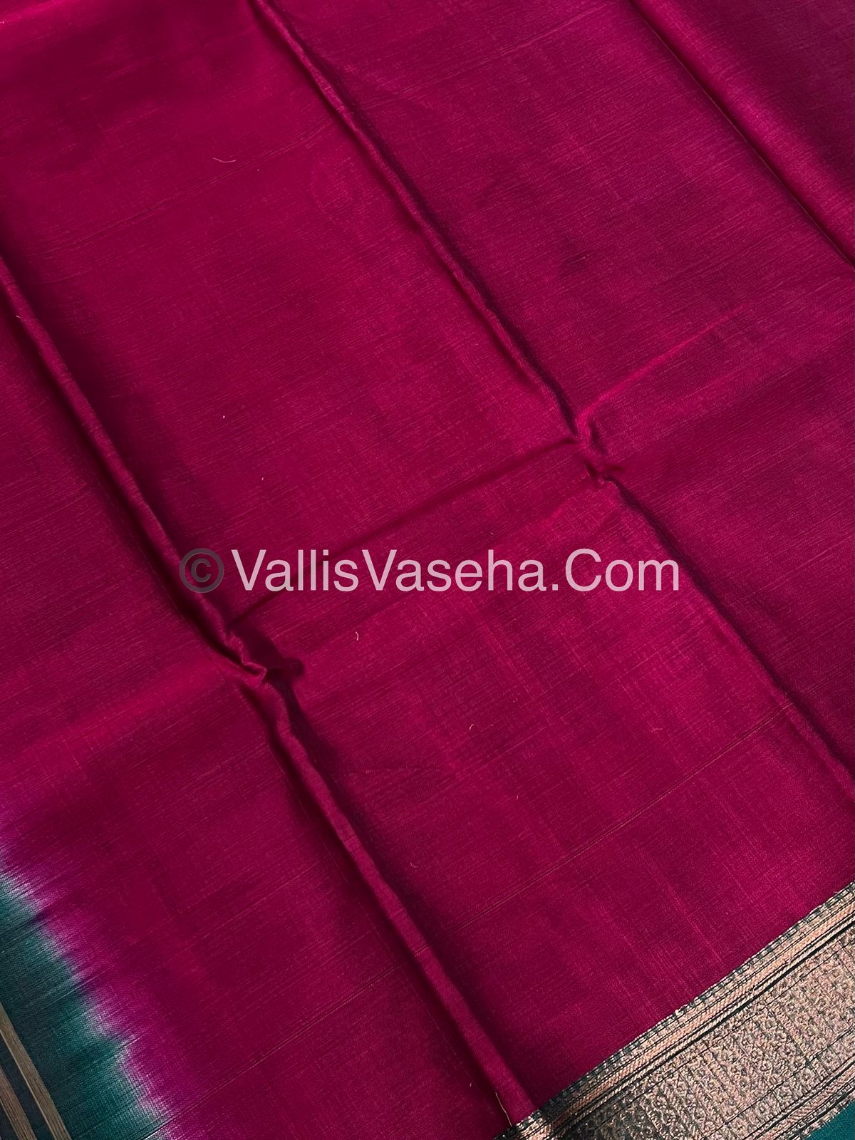 Dhaka Cotton Saree - VVDCS002