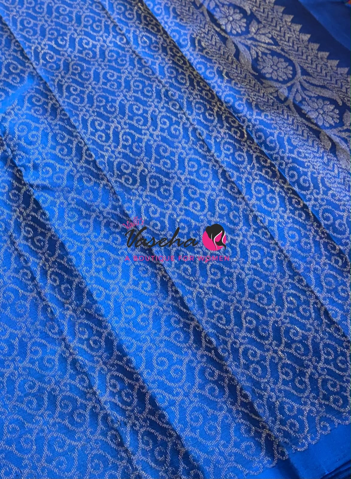 Half Mix - Pure Soft Silk Saree - VVPSS155