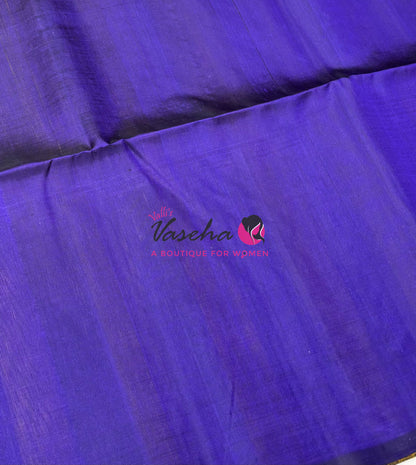 Pure Soft Silk Saree /Jute Duppion Silk - VVPJS001