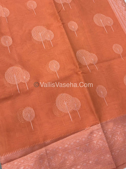 Fancy Saree - Mixed Variety - Orange Shade - VVFBS002