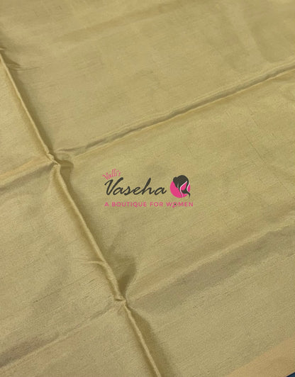 Vazhai Pattu Saree / Banana Pith - With Blouse - VVVPS002