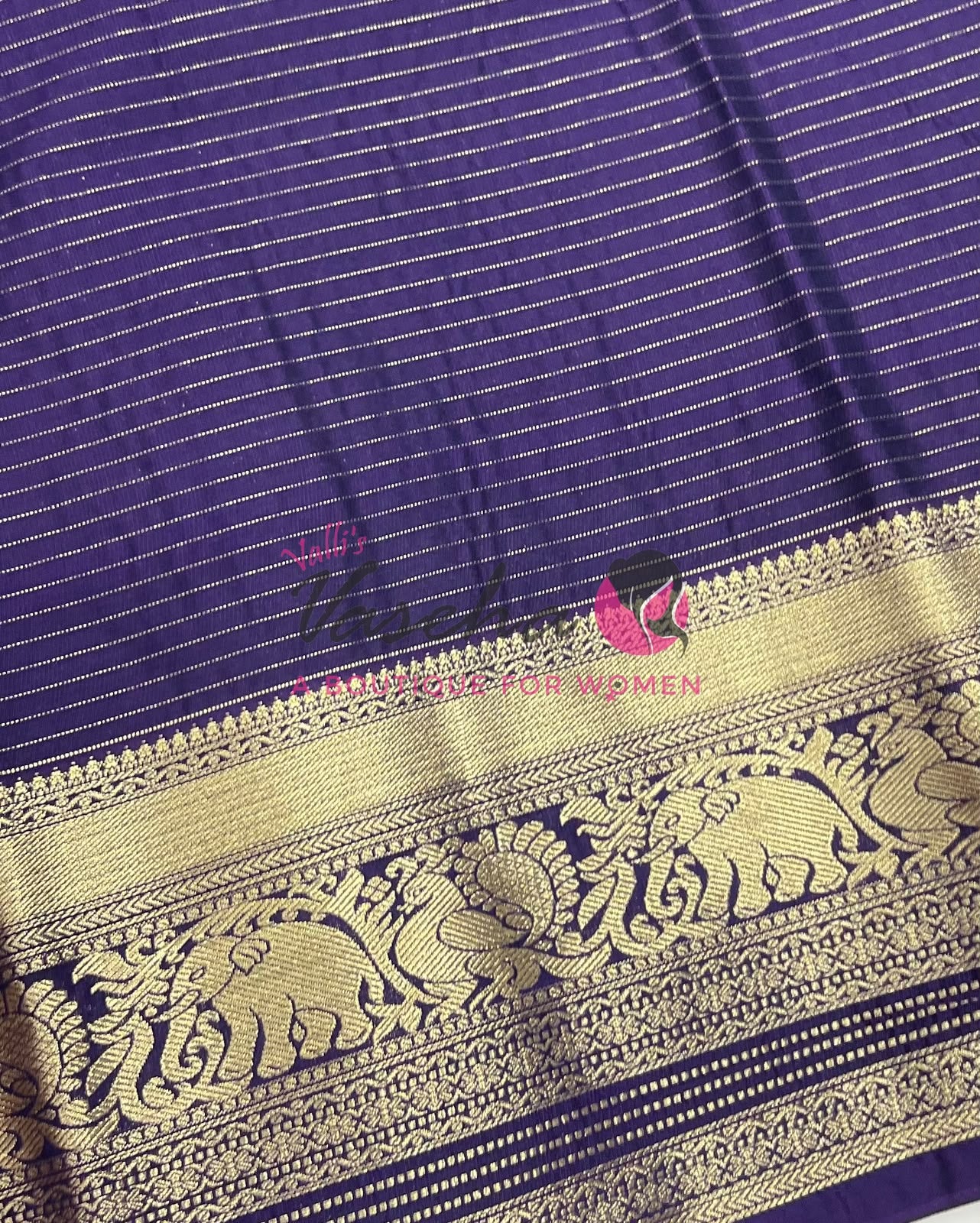 Semi Kanchi Silk - Vairavoosi Butta - VVSKS004