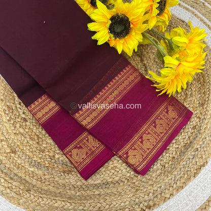 Kanchi Cotton Saree - VVKCS009