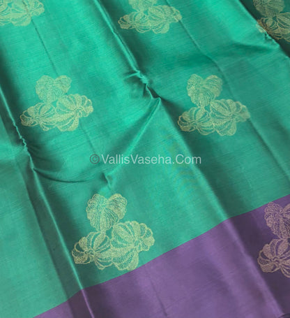 Half Mix - Pure Soft Silk Saree - VVPSS054