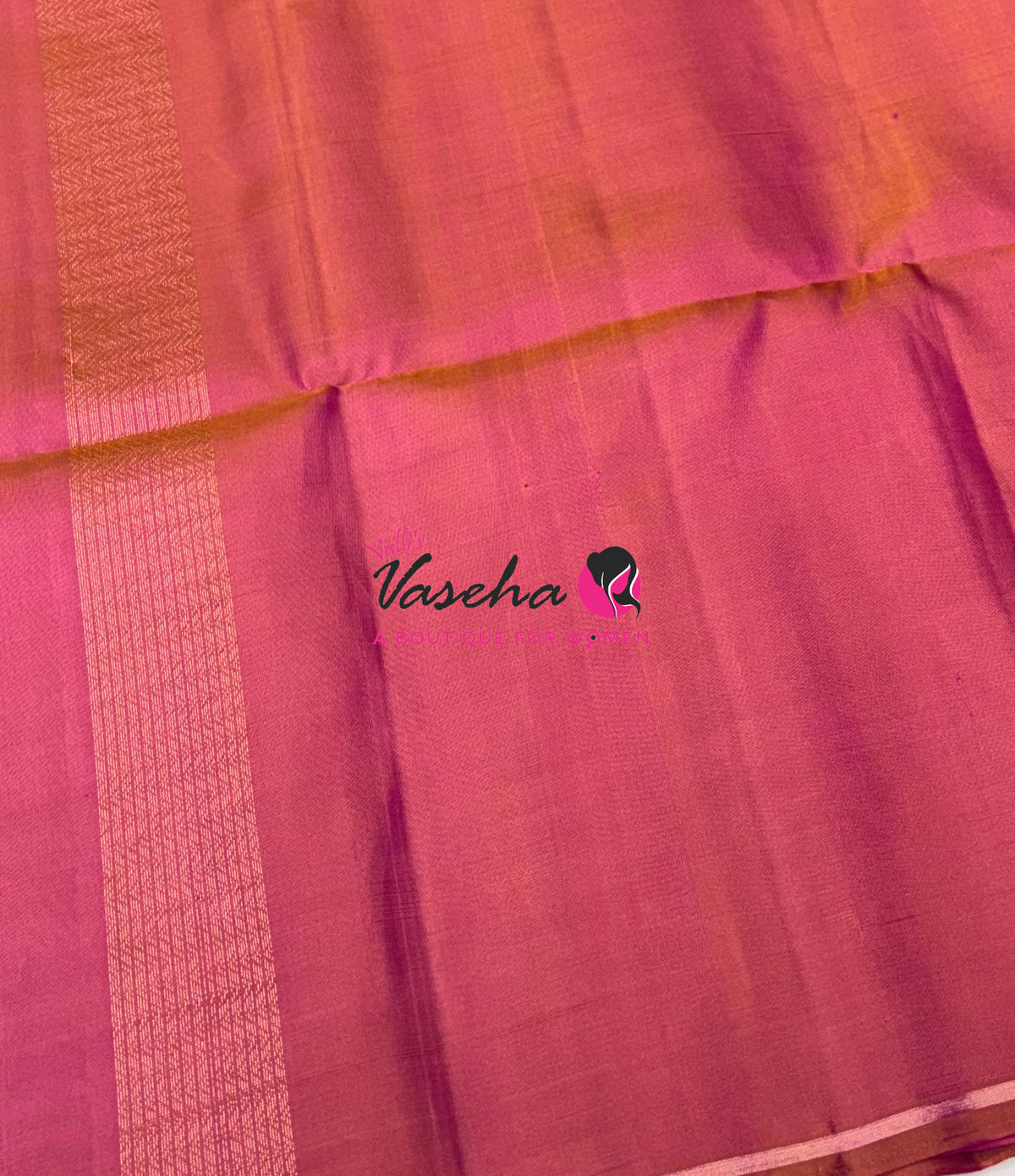 Pure Soft Silk Saree  - Peach Shade - VVPSS151