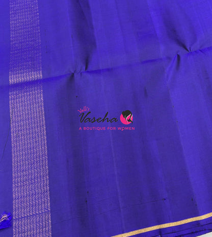 Pure Soft Silk Saree  - Blue Shade - VVPSS151