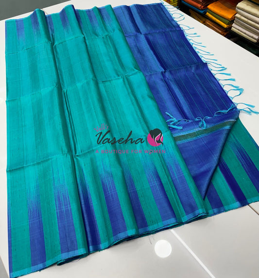 Pure Soft Silk Saree /Jute Duppion Silk - VVPJS001