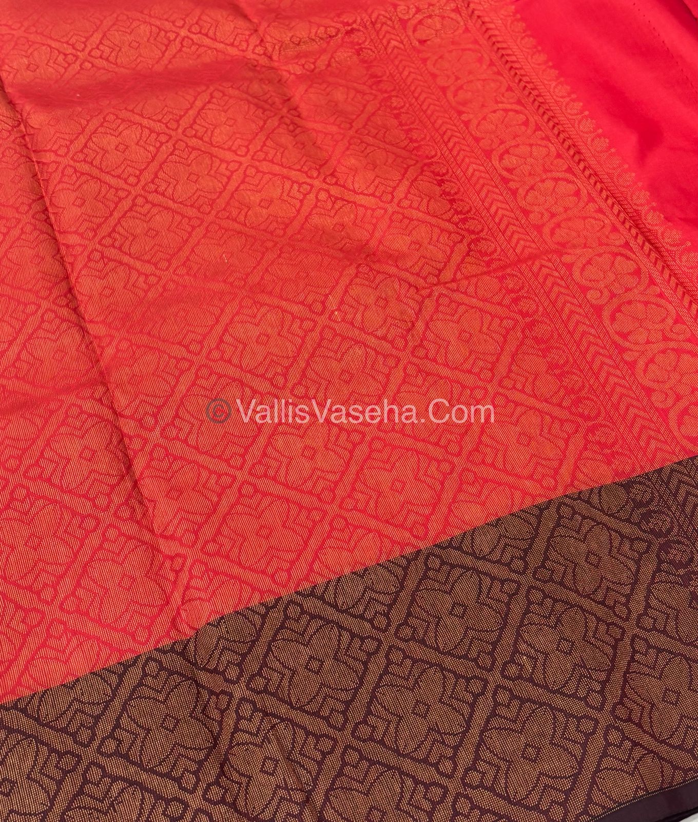 40% less - Offer Saree - Semi Soft Silk  Saree - VVDS006