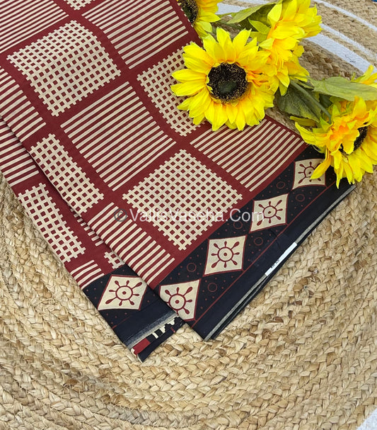 Pure Soft Mul Mul Cotton Sarees - VVMMC002