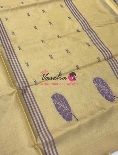 Vazhai Pattu Saree / Banana Pith - With Blouse - VVVPS002
