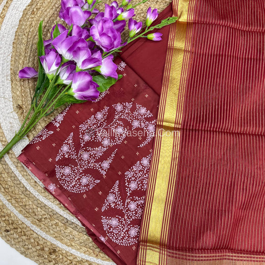 50% less - Offer Unstitched Material -  Mixed Cotton Material - VVDUM001