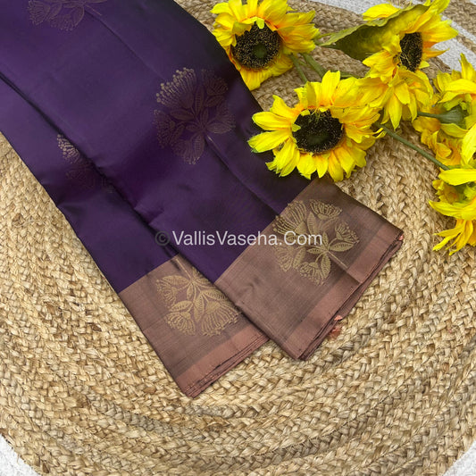 Half Mix - Pure Soft Silk Saree - VVPSS030