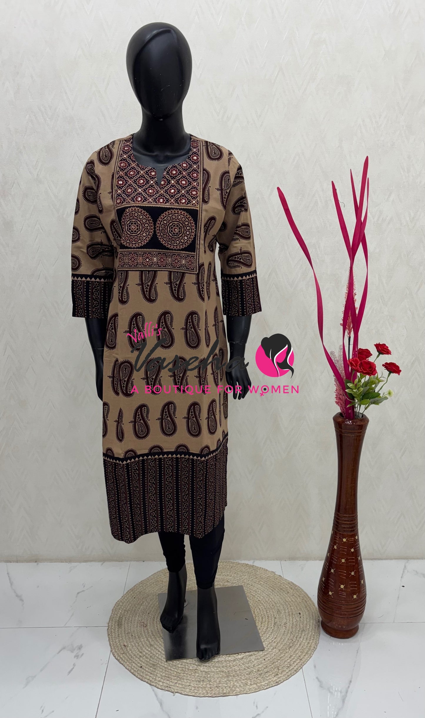 Ready Made -  Kurti - Straight Cut - VVRK002