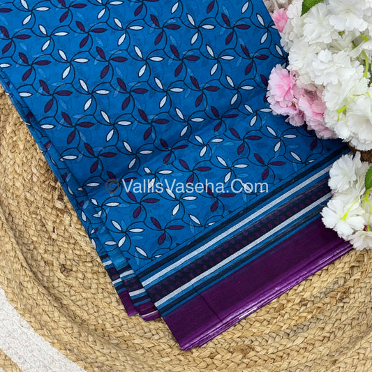 Pure Cotton Voile Saree | VVPVC003