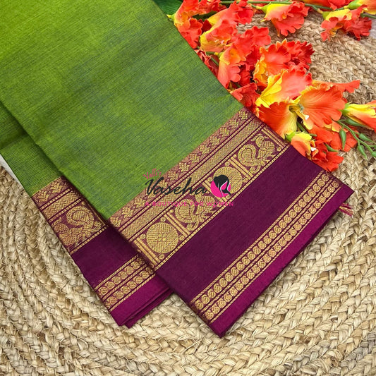 Kanchi Cotton Saree - VVKCS032