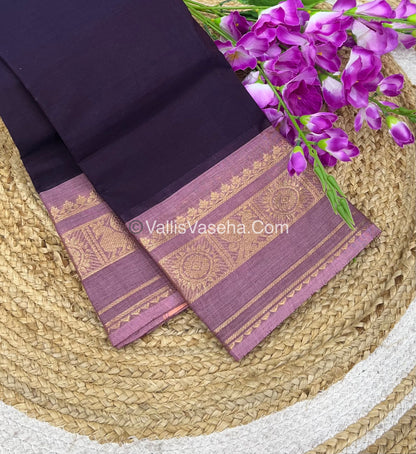 Kanchi Cotton Saree - VVKCS015