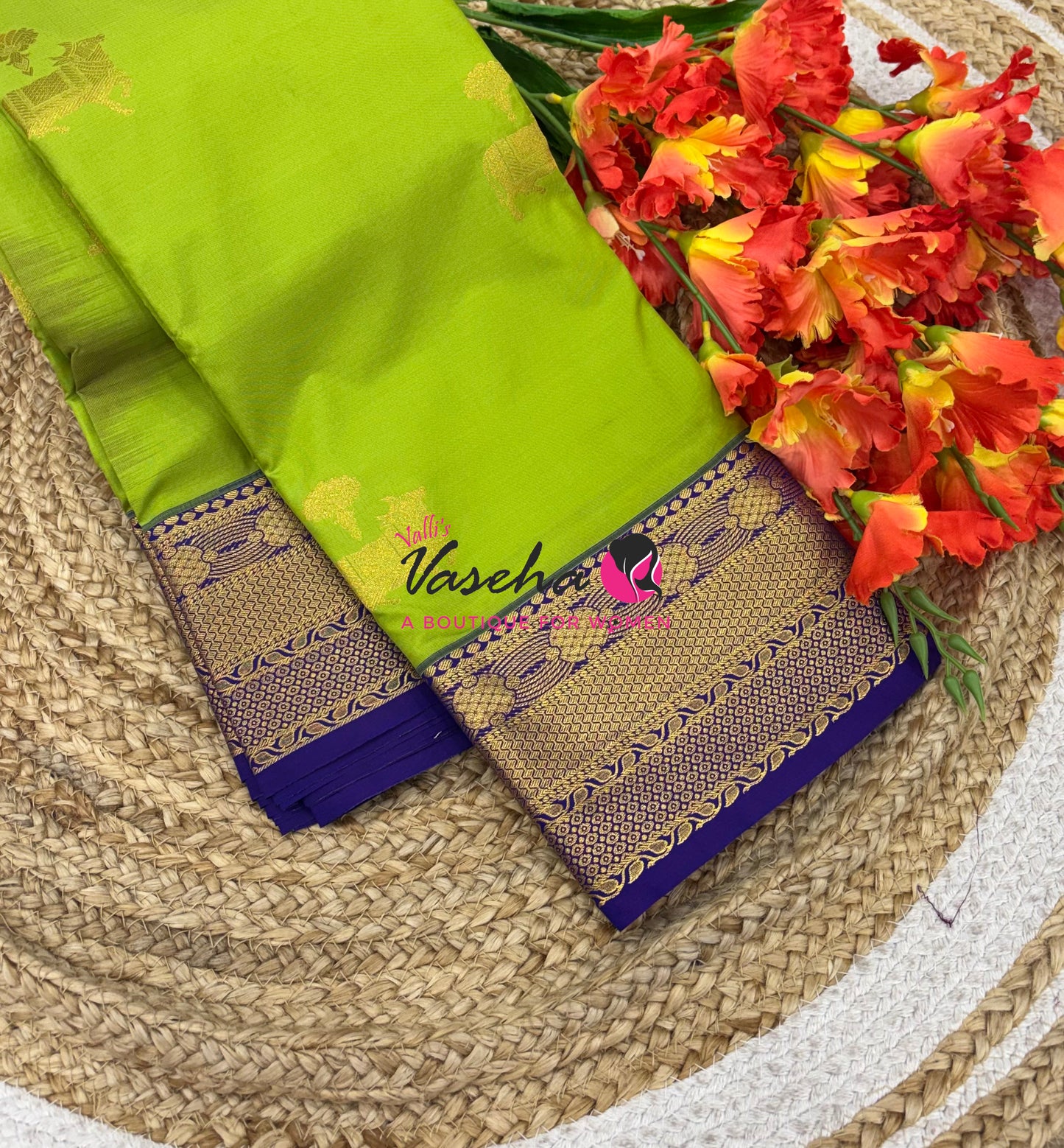 Semi Kanchi Silk - VVSKS010